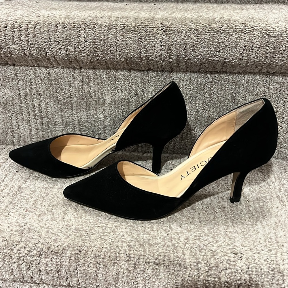 7.5 Suede heels - Picture 4 of 8